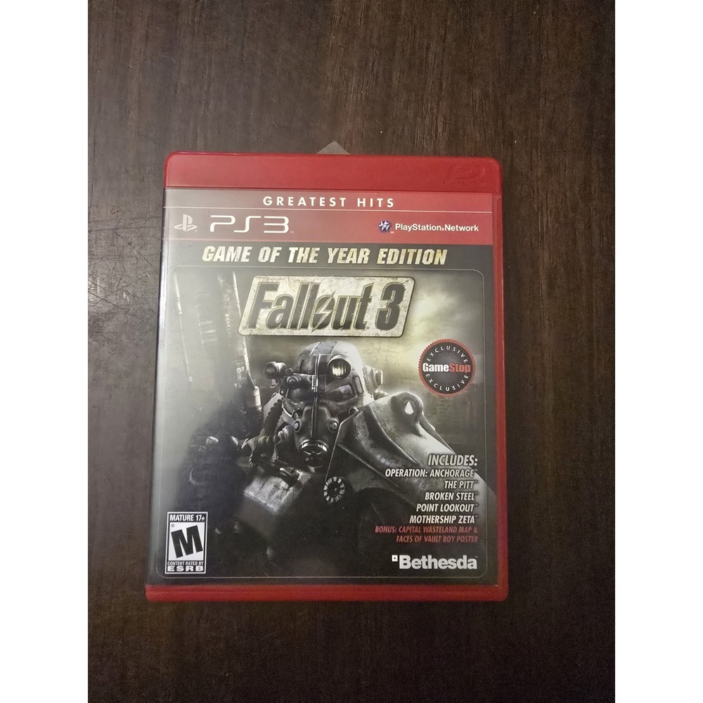 Fallout‎ 3: Game of The Year Edition (Greatest Hits) - PlayStation 3